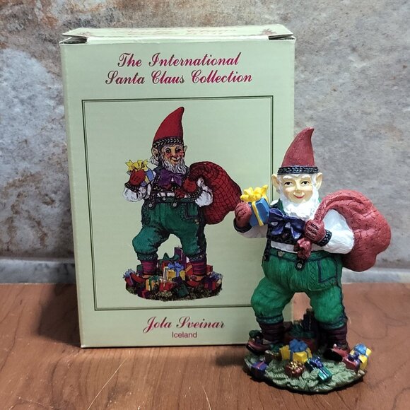 International Santa Claus Collection Jola Sveinar Iceland Figurine 1998 - Picture 1 of 10